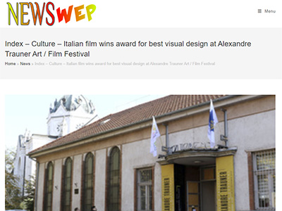 Index – Culture – Italian film wins award for best visual design at Alexandre Trauner Art / Film Festival