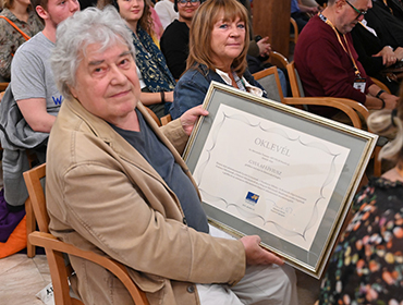 Marcell Jankovics and Líviusz Gyulai receives Life Achievement Award at ATAFF