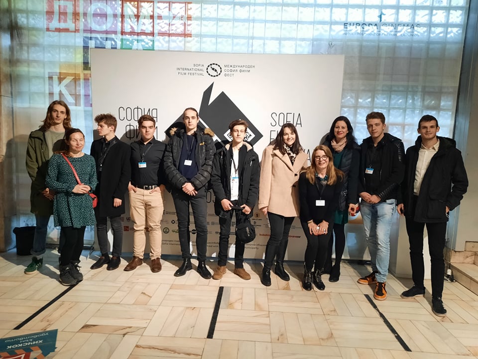 Hungarian delegation of 8 people representing the Resonance Cinema Project at the 28th Sofia International Film Festival