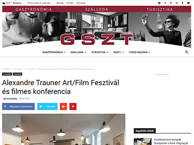Alexandre Trauner Art/Film Fesztivál és filmes konferencia